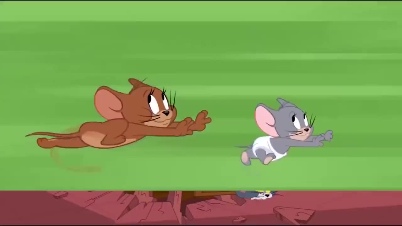 猫和老鼠跑步姿势图片