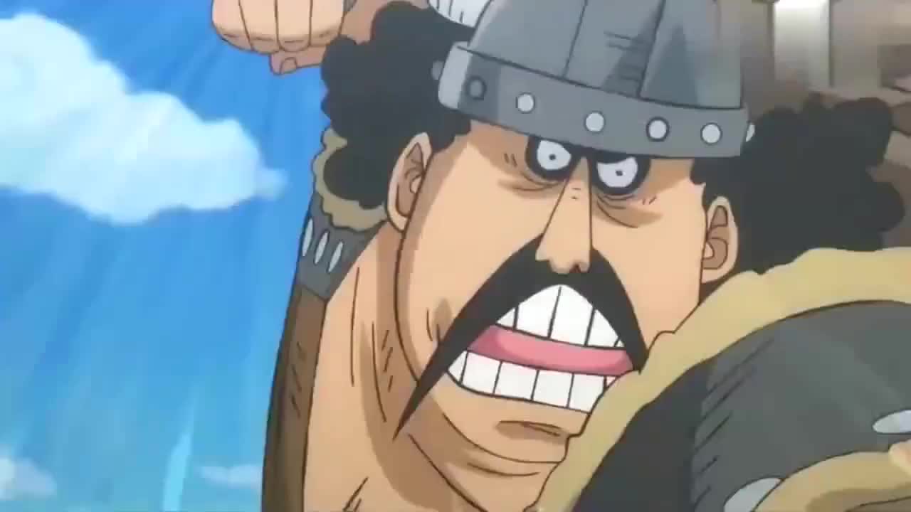 海贼王酒鬼石锤索隆为了酒向凯多手下出手收刀的动作太帅了