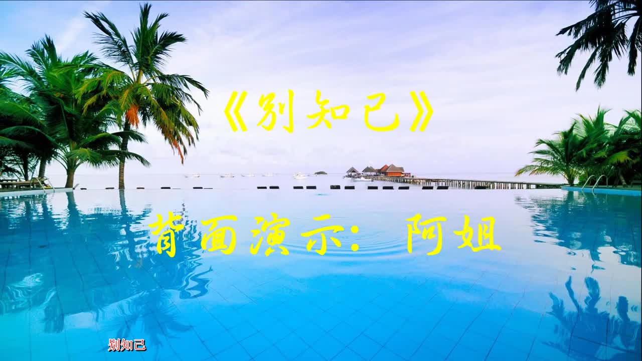 触及心灵的一首歌别知己dj旋律伤感催人泪下64步简单易学