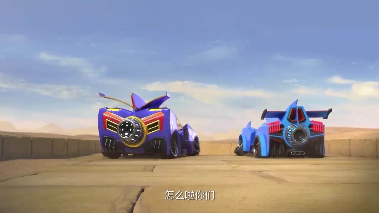 爆冲火箭车:俩人没想到啊,赛道还有障碍物,全靠横冲直撞