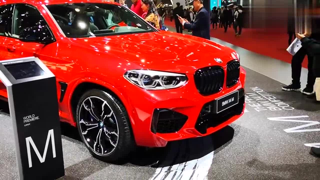 宝马x4m亮相2019上海车展搭载宝马最强直6发动机
