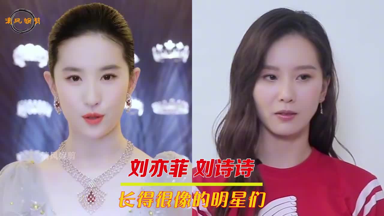 长得像的明星,姚晨李菁像亲兄妹,王力宏李治廷蒲巴甲神似三胞胎