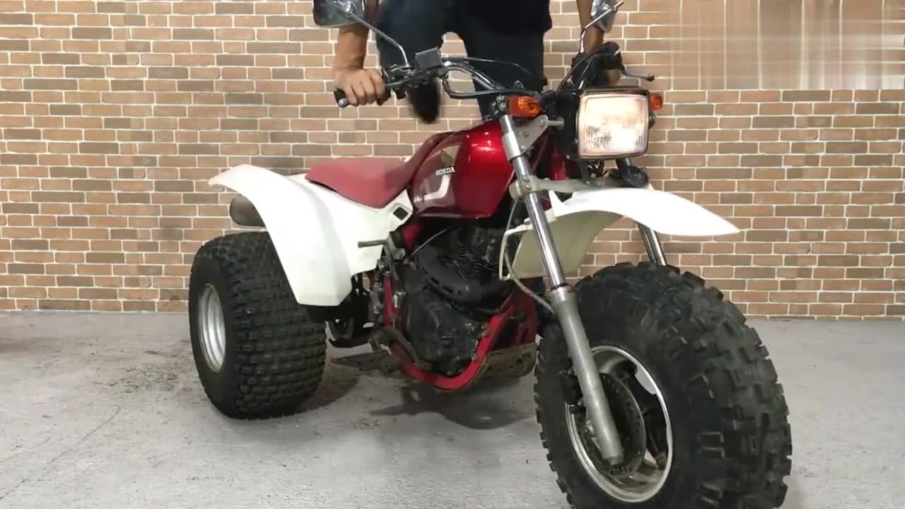 稀罕货本田三轮沙滩车一般人没见过