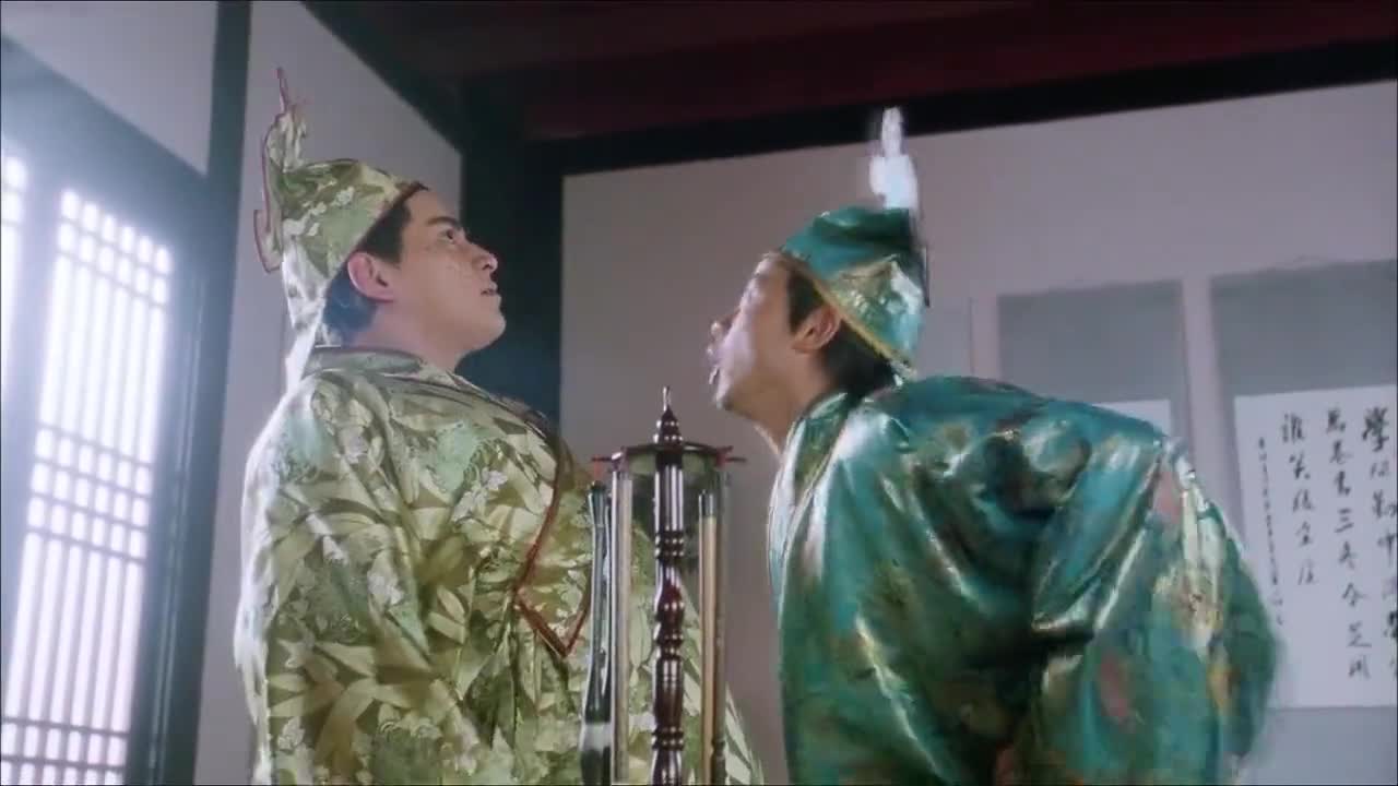 唐伯虎点秋香华安当上书童两位公子对他毕恭毕敬实在难得啊