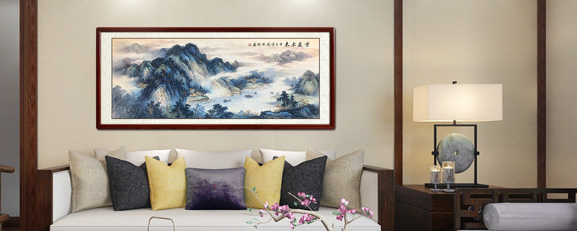 你家客厅挂的画会被人笑吗？什么样的挂画才能带给家庭好运？休闲区蓝鸢梦想 - Www.slyday.coM