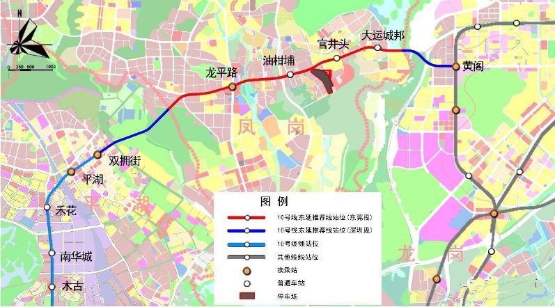深圳地铁贯通龙岗的4条线路你知道有哪些吗