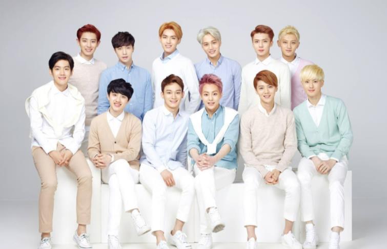 exo出道和现在对比