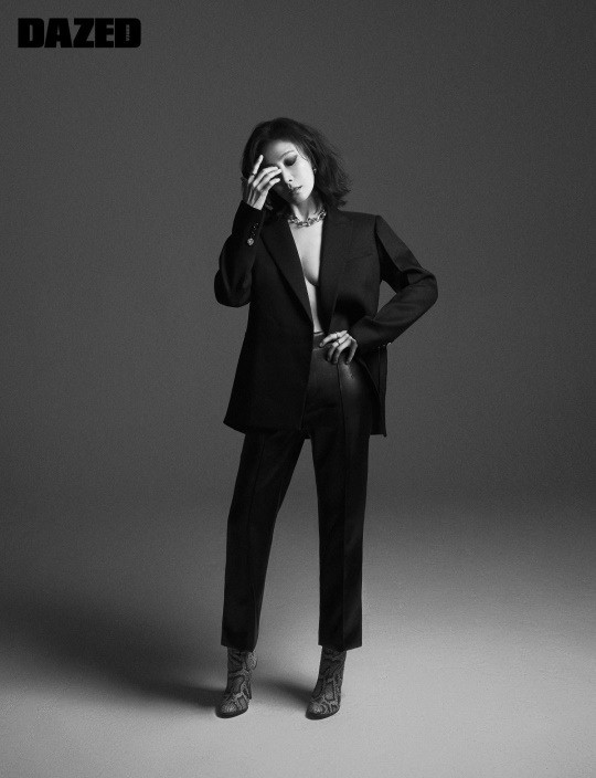韩国女艺人朴孝珠最新dazed杂志写真曝光
