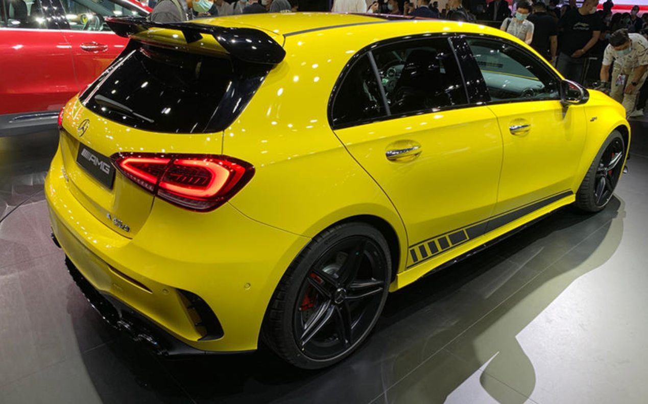 成都车展 全新amg a 45正式上市