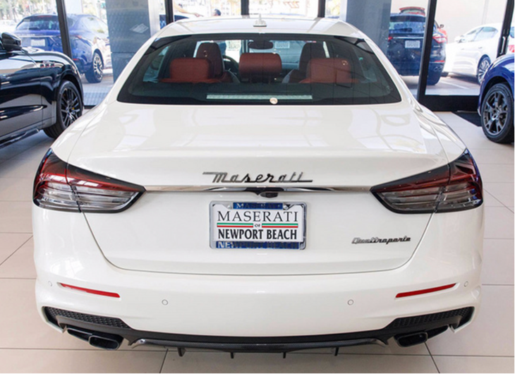 玛莎拉蒂总裁trofeo实拍图曝光 搭载3.8t v8发动机-新浪汽车