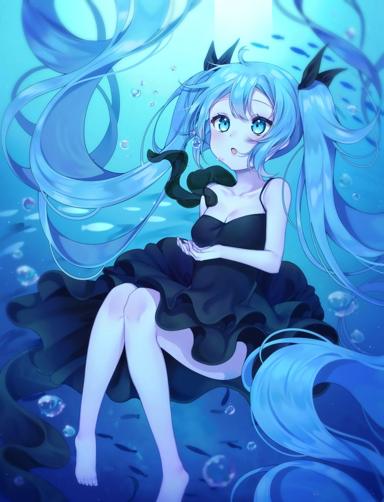 初音未来:公主殿下,这个情人节就由我陪你一起过吧!