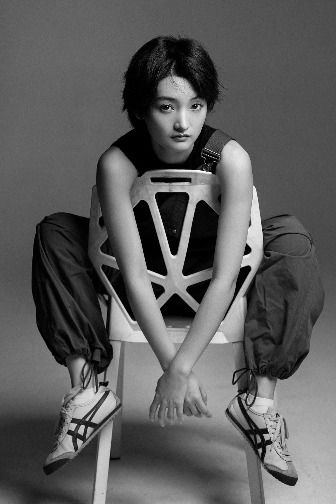 付小仙单色写真大片纯净灵动氛围感拉满