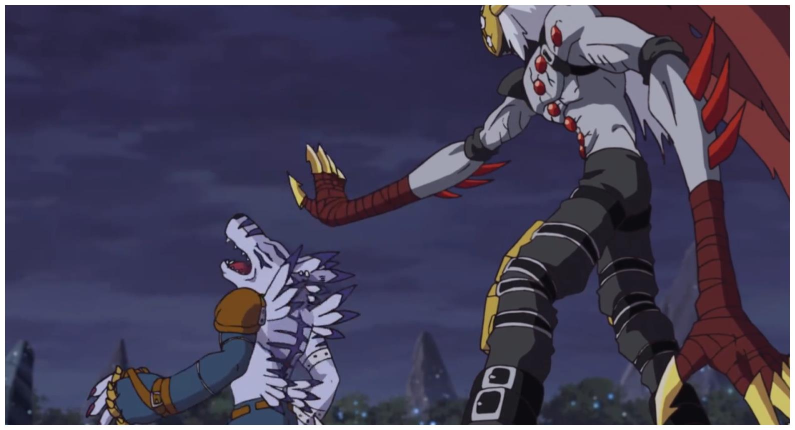 数码宝贝大冒险恶魔兽的进化变弱完全体反而被虐