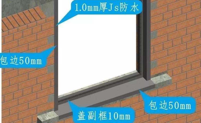 BIM3D做法技术交底，外墙窗安装做法施工工艺|窗框|密封胶|型材_新浪新闻