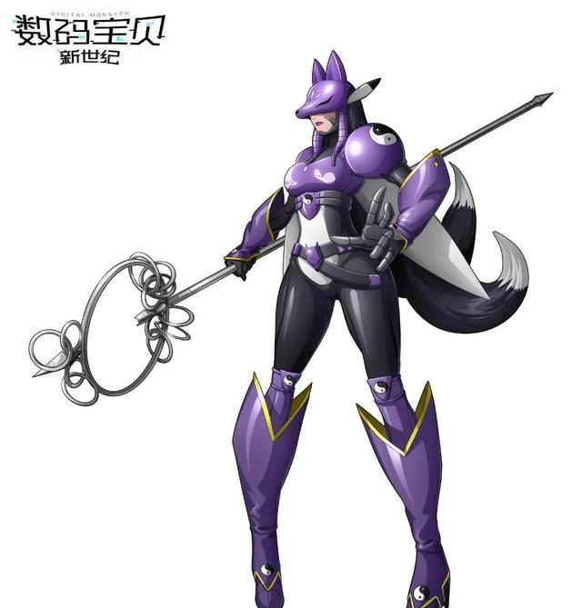 数码宝贝葛叶兽现身以一敌三力挫三大超究数码兽实力强大
