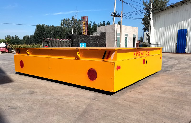 无轨电动平车重载启停防货物位移？老司机都靠这几招