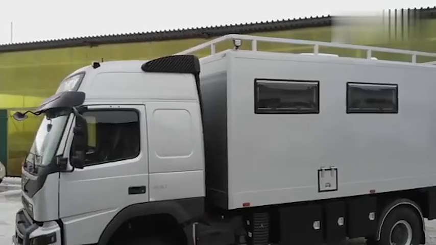 沃尔沃4x4越野房车,打开车门仿佛回家一样,超霸气强悍!