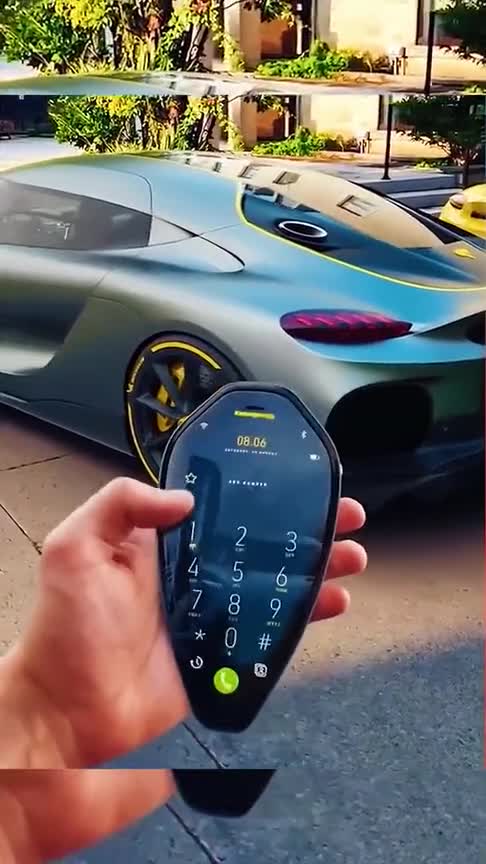 柯尼塞格顶级超跑,毕竟普通人摸不到这个钥匙