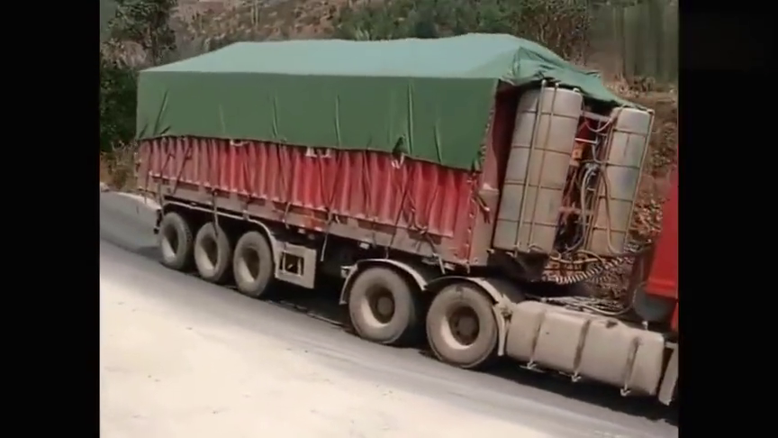 解放jh6重载下坡,挂车重量太大,不敢利用发动机制动