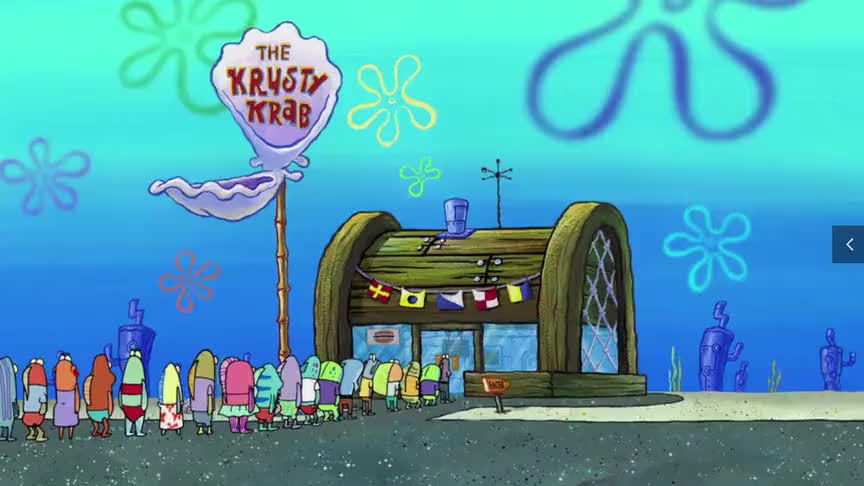 蟹老板真是奸商为了省钱连蟹堡王卫生间都要收费