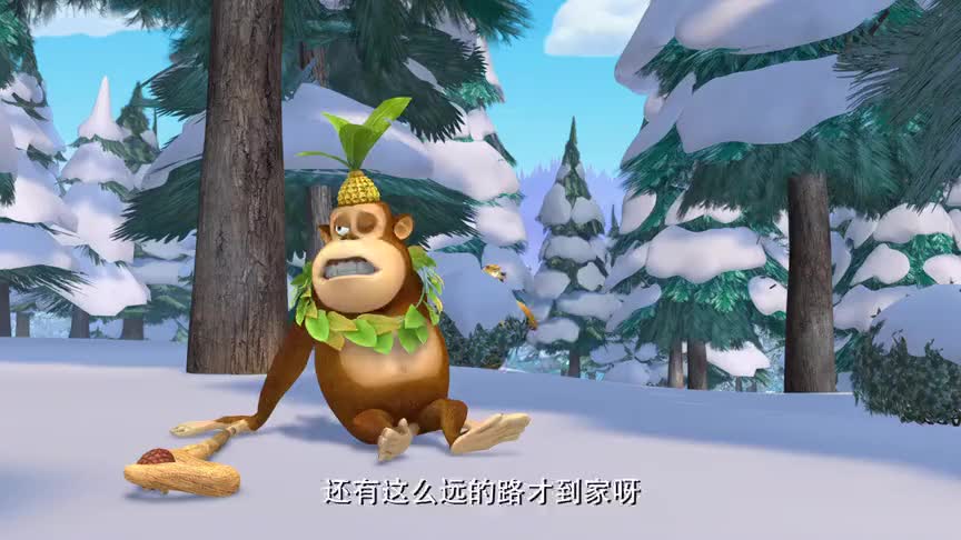 吉吉一顿吃20根香蕉,走不动撒娇让熊二背!