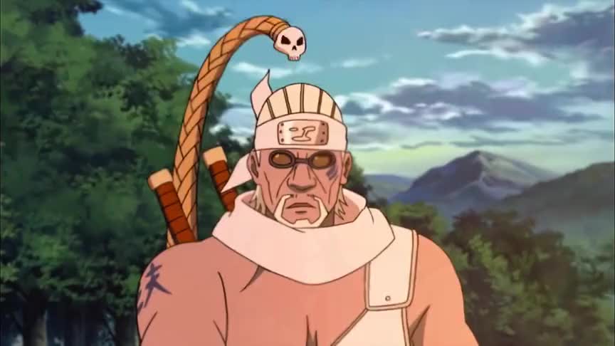 鲛肌也太可爱了吧,奇拉比拿它劈开鼬的火遁,它就敲奇拉比的脑袋