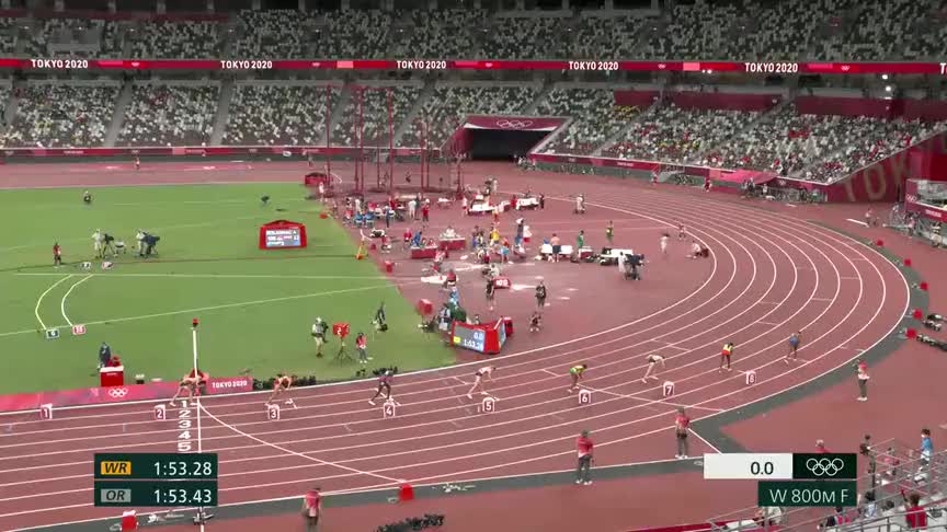 东京奥运会女子800米决赛阿辛穆创造美国记录夺冠