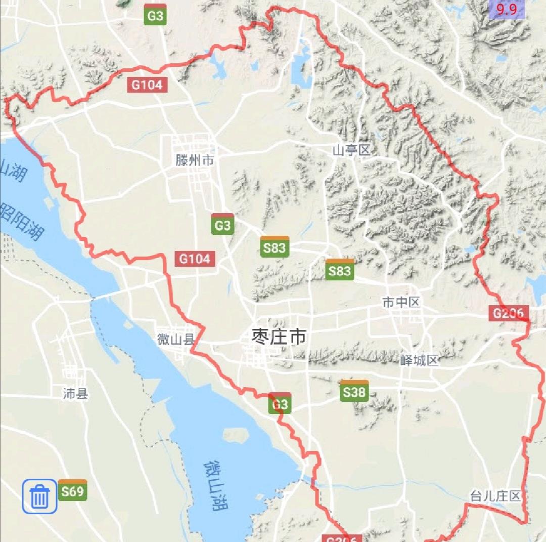 枣庄市建成区面积排名滕州市最大台儿庄区最小来了解一下