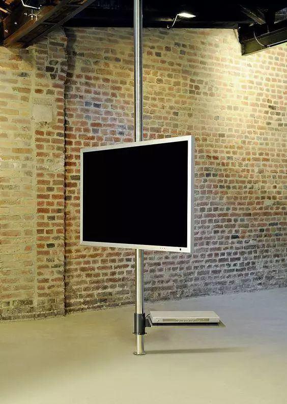 电视不挂墙上美成这样?创意家居了解一下!