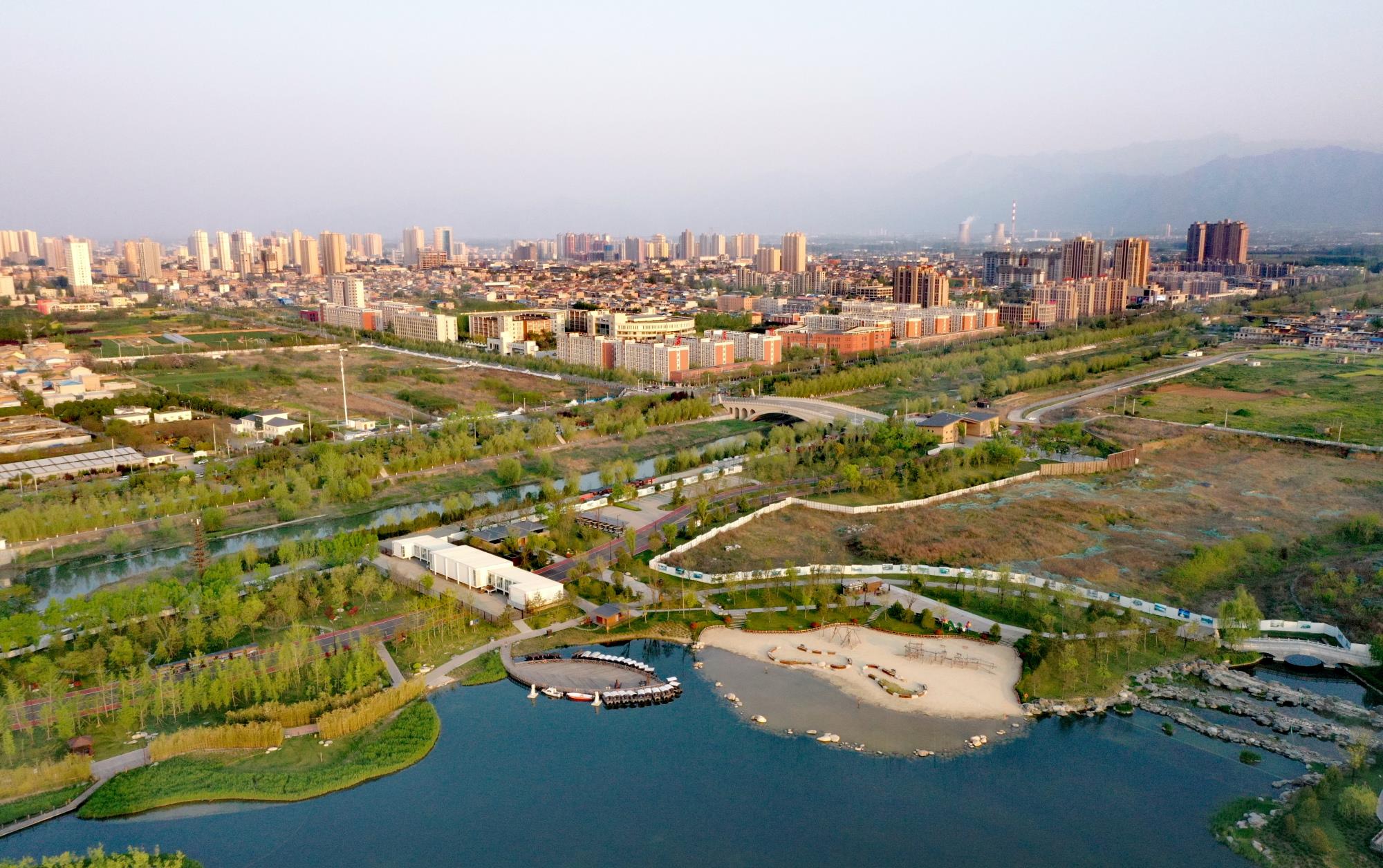 航拍故乡,俯瞰鄠邑|故乡|东城|渼陂湖_新浪新闻