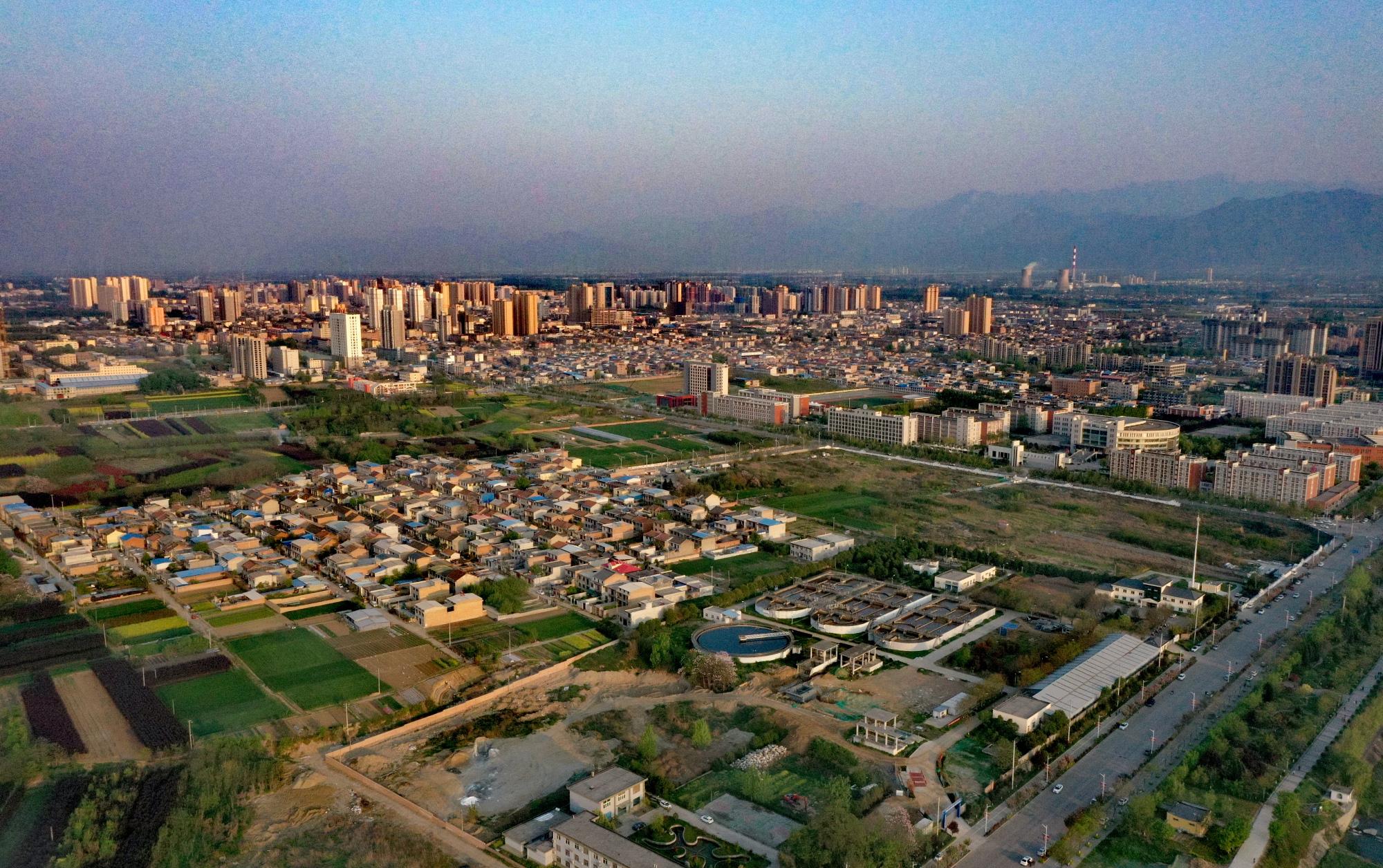 航拍故乡,俯瞰鄠邑|故乡|东城|渼陂湖_新浪新闻