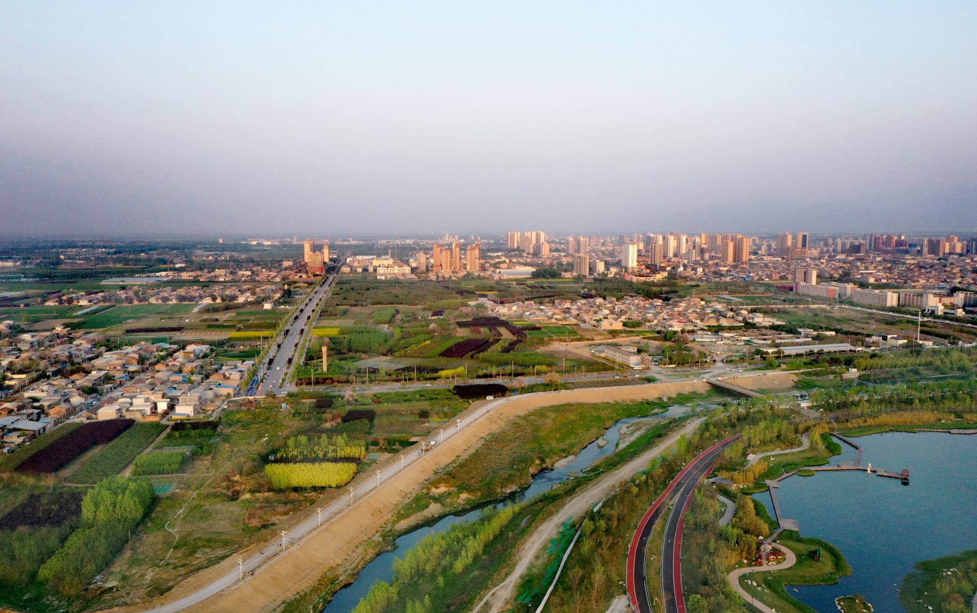 航拍故乡,俯瞰鄠邑|故乡|东城|渼陂湖_新浪新闻