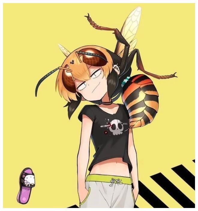 当昆虫拟人化全员化身萌系美少女这样的虫子你还害怕吗