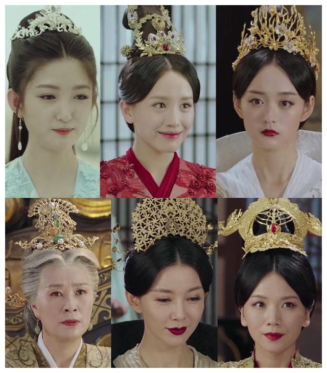 这些古装剧从女一到女配个个戴发冠香蜜扶摇上榜美人心计夺冠