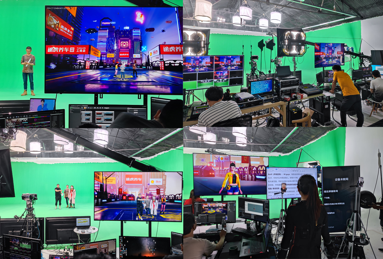 途虎养车虚拟直播惊艳亮相虚拟人虚拟场景开启品牌直播新时代