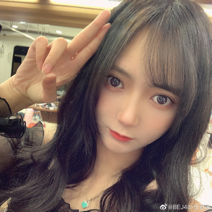 美少女bej48-任蔓琳迷人自拍美照好可爱_高清图集_新浪网