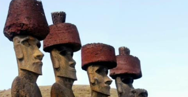 复活岛巨人石像下半身隐藏的秘密让世人为之叹服