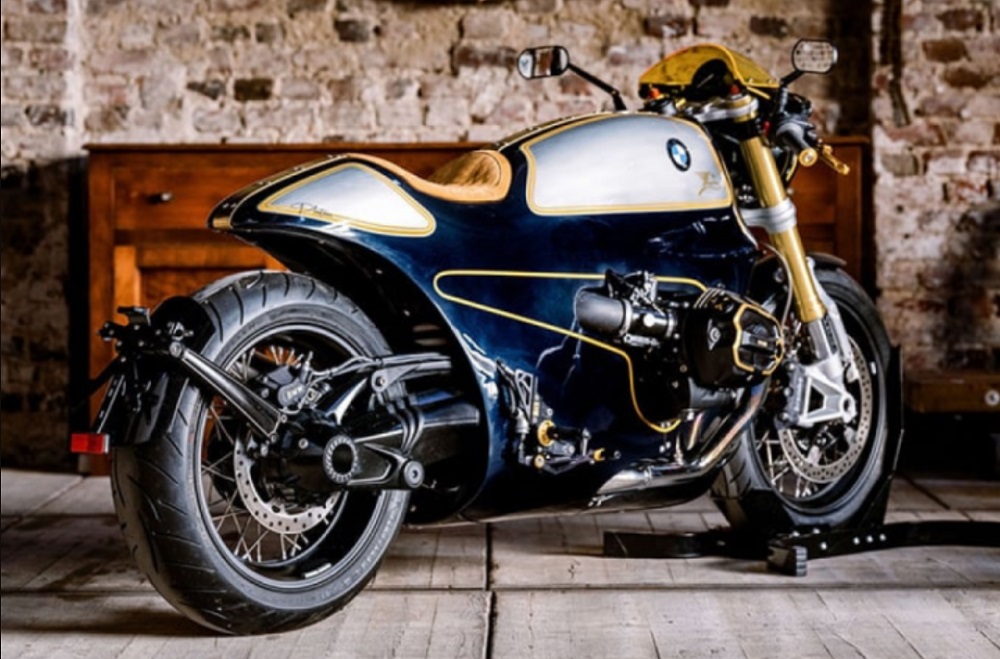 复古街车吹起咖啡风宝马rninet改装车