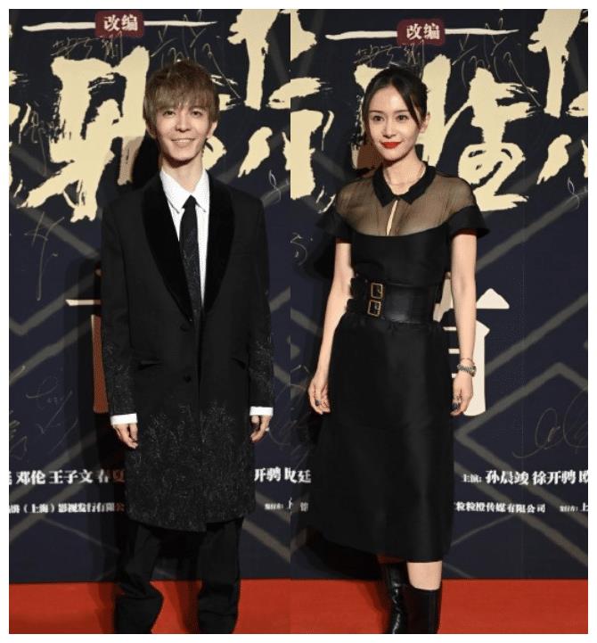 郭敬明王子文陷谎报身高争议同台照片身高相差无几被议论