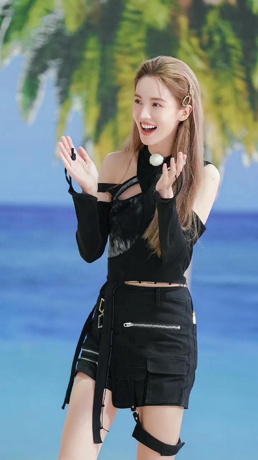 金晨时尚写真笑起来太美小心屏幕炸裂