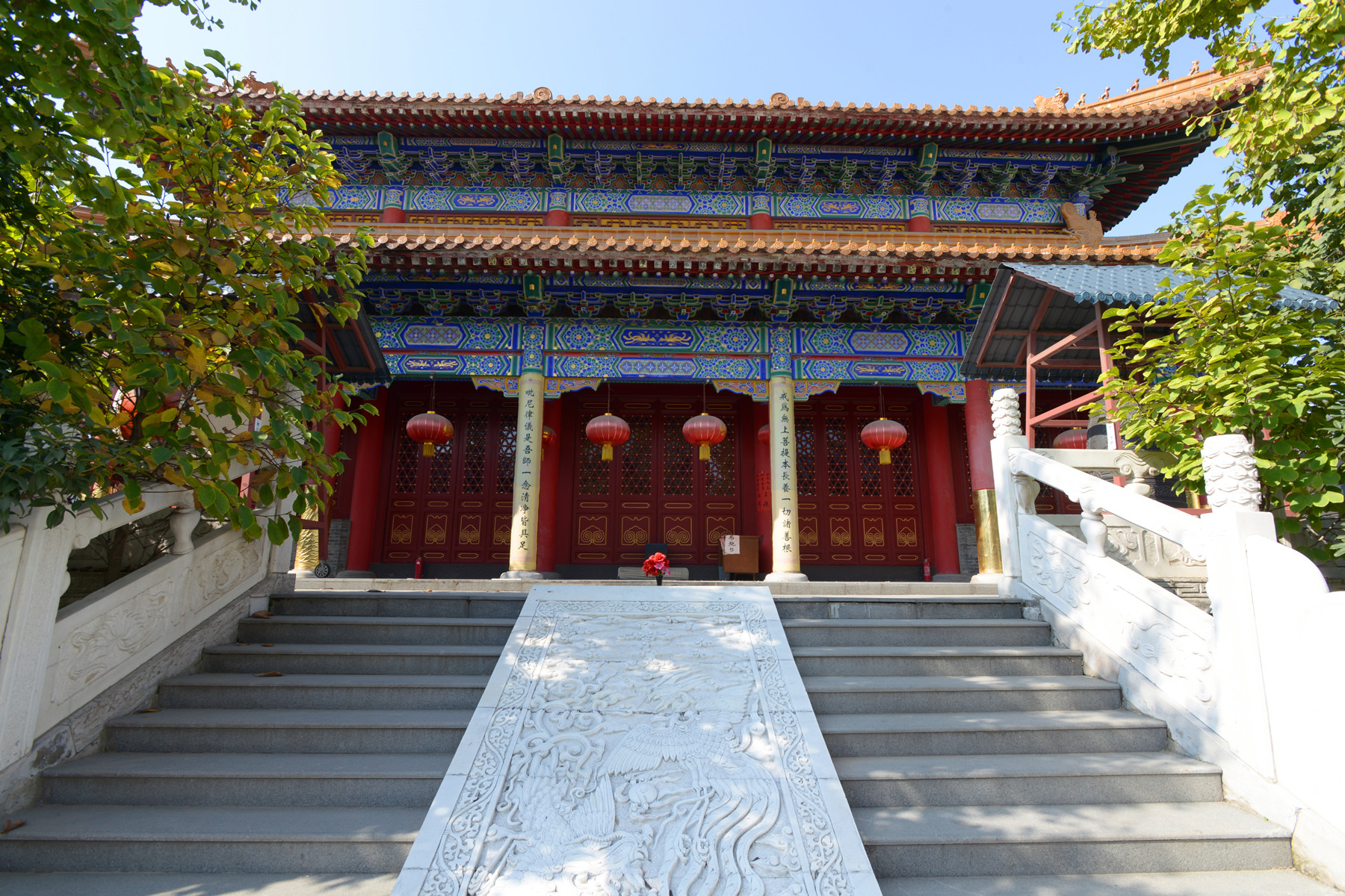 北京香火旺盛的一座寺庙,经过两次大规模修复,距市中心70公里