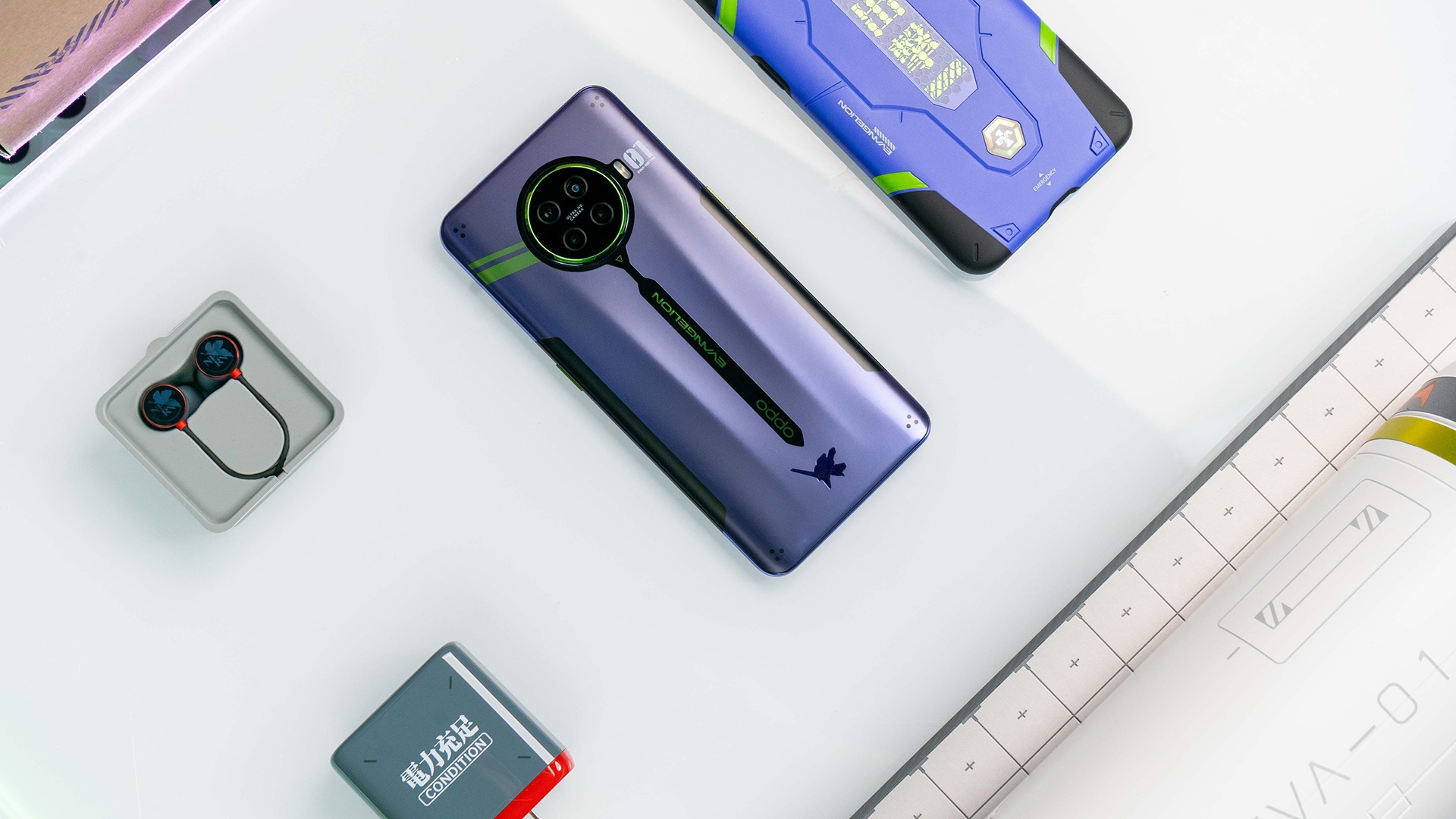 献给粉丝的定制礼物oppoace2eva限定版图赏