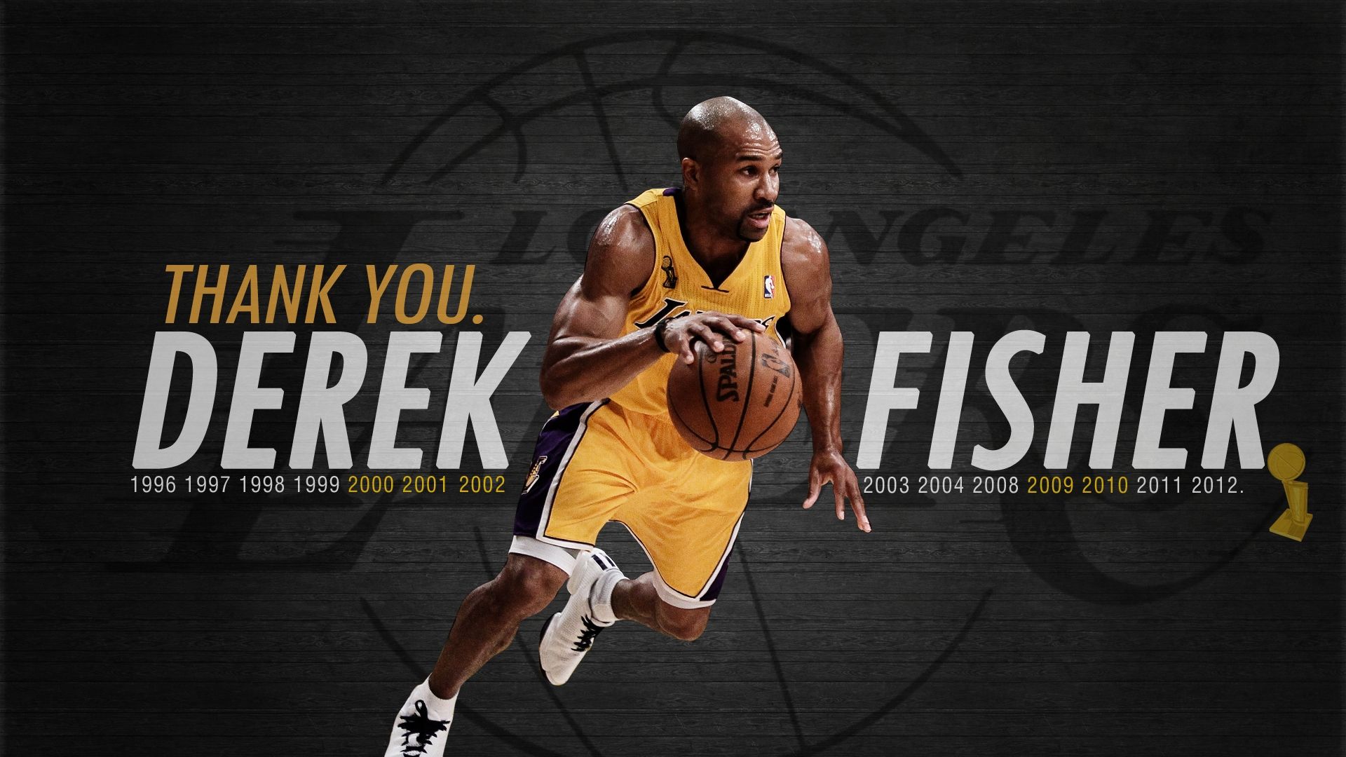 每日一星之德里克费舍尔,96黄金一代成员,5次总冠军获得者