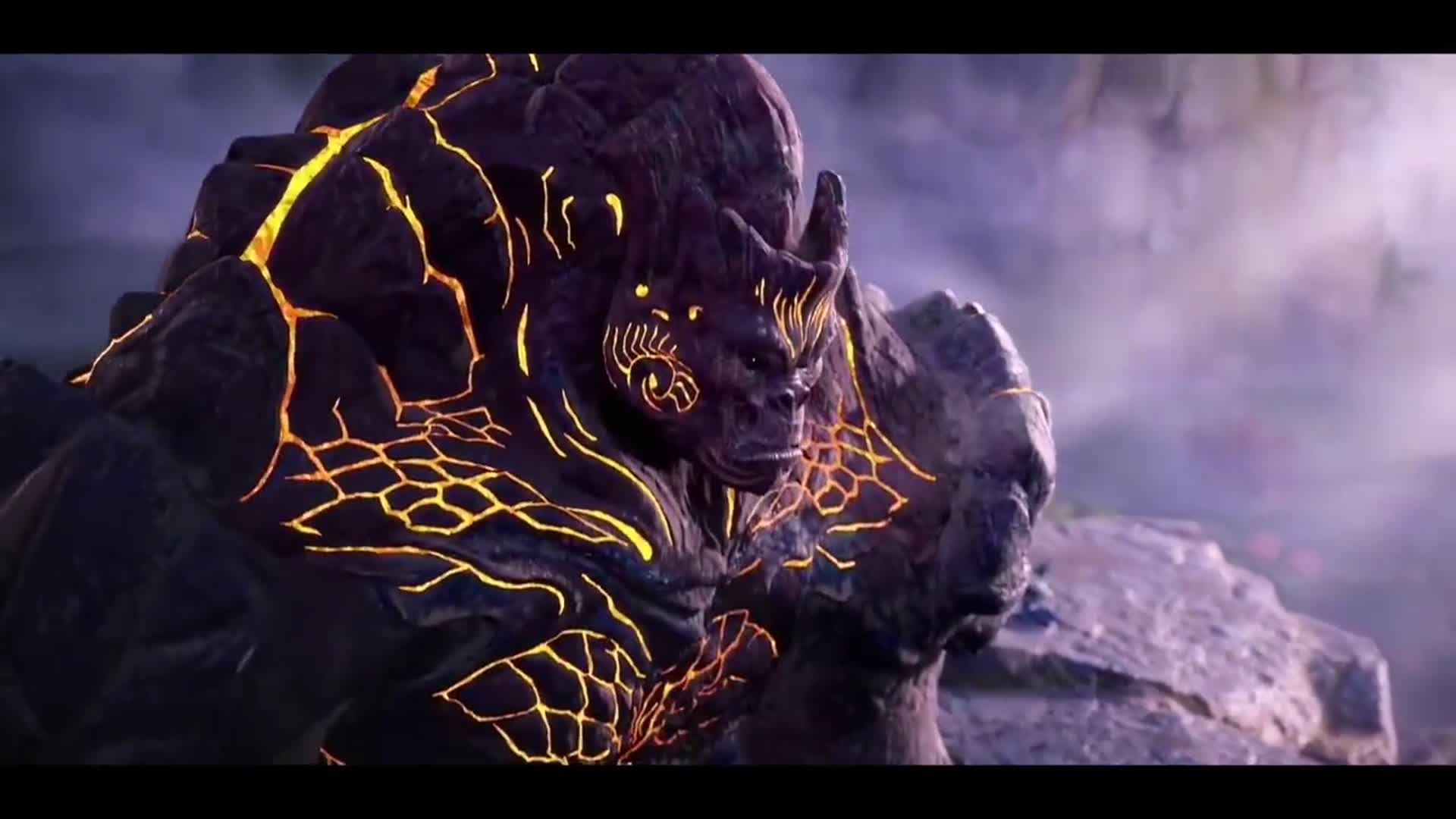 斗罗大陆:唐三昊天锤的第一个十万年魂环,泰坦巨猿