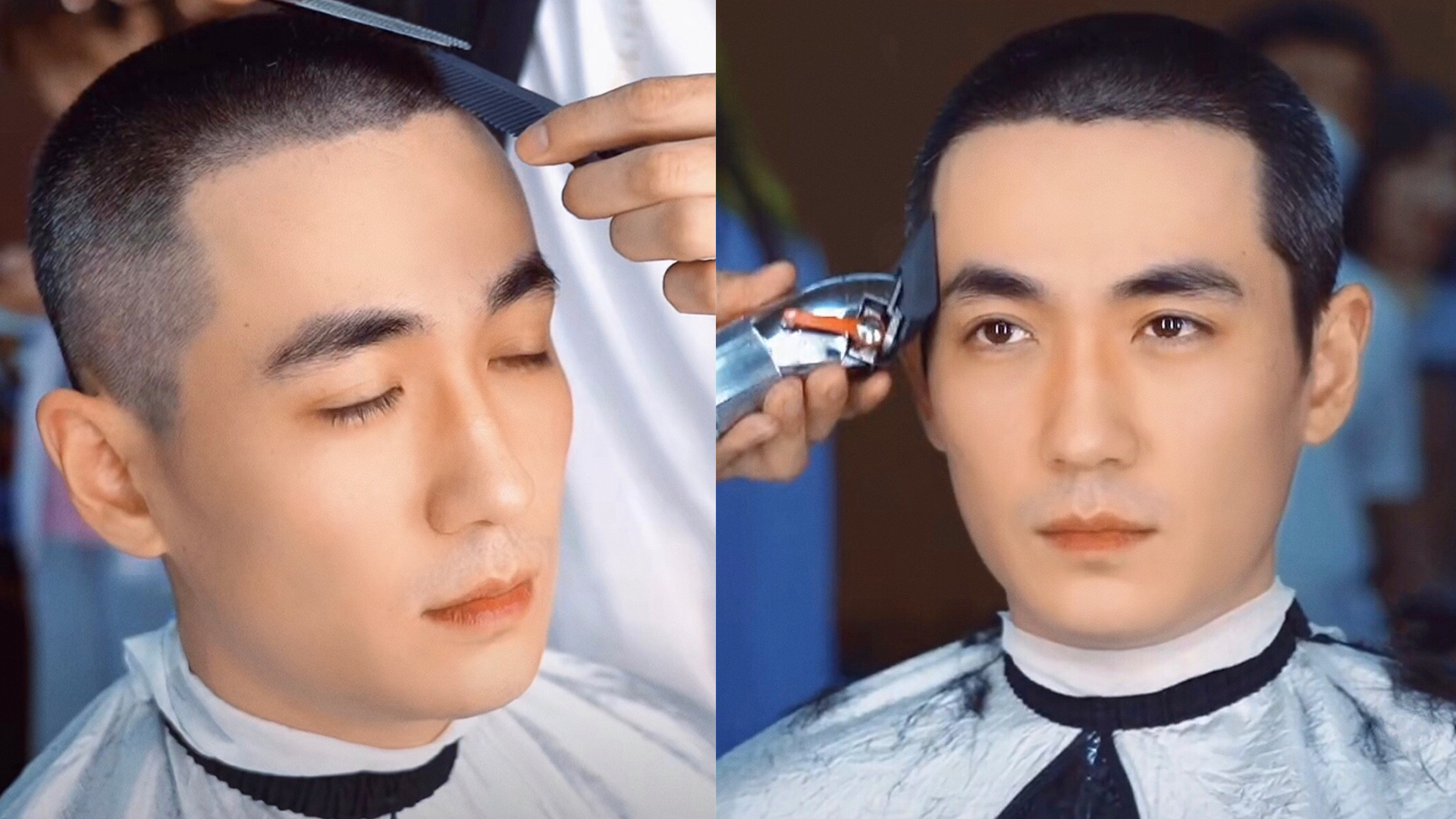 朱一龙为还原影片角色首次挑战寸头曾连剃两次头发