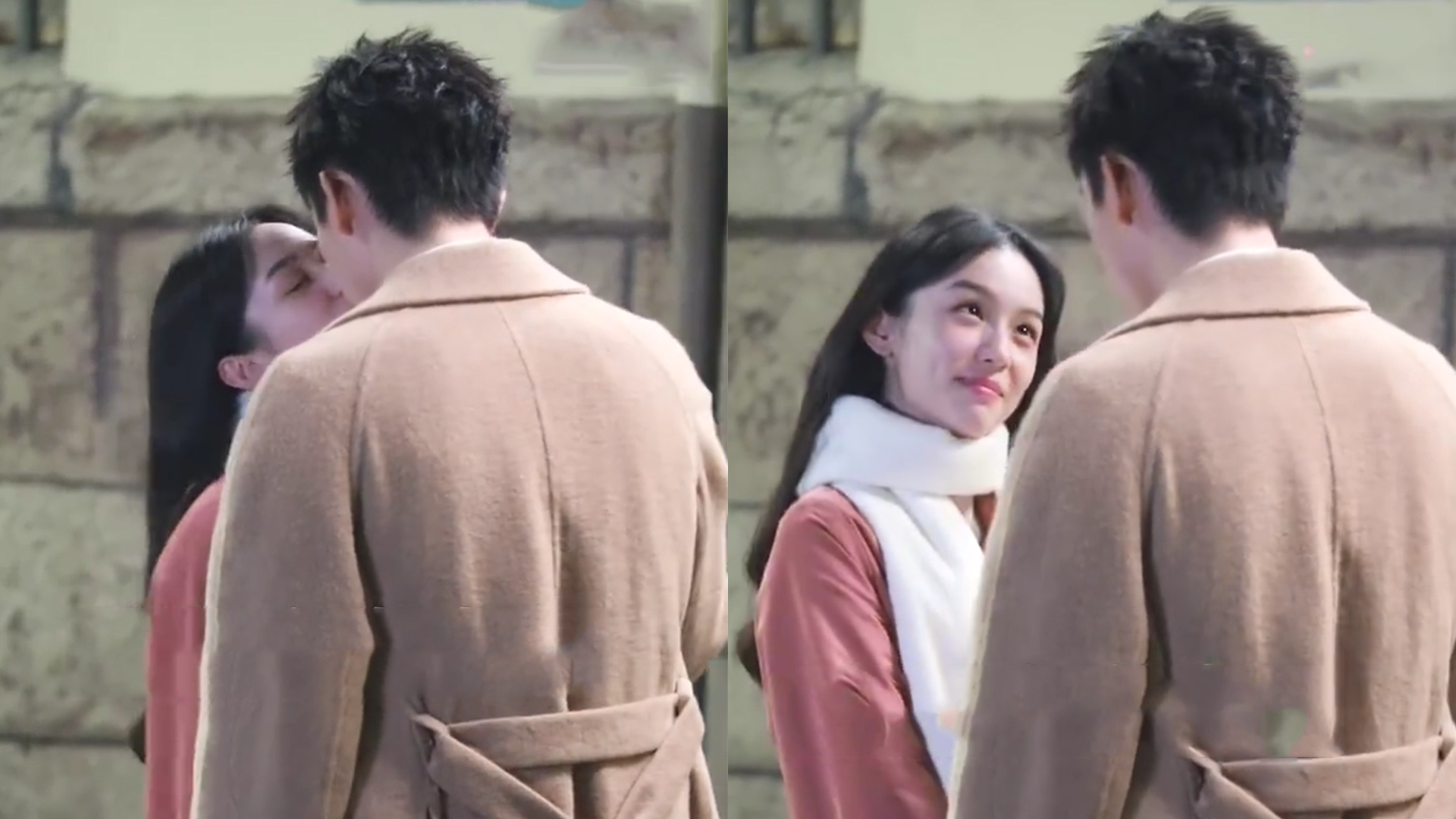 提前磕糖周也陈飞宇街边不舍吻别深情对视眼神满是爱意