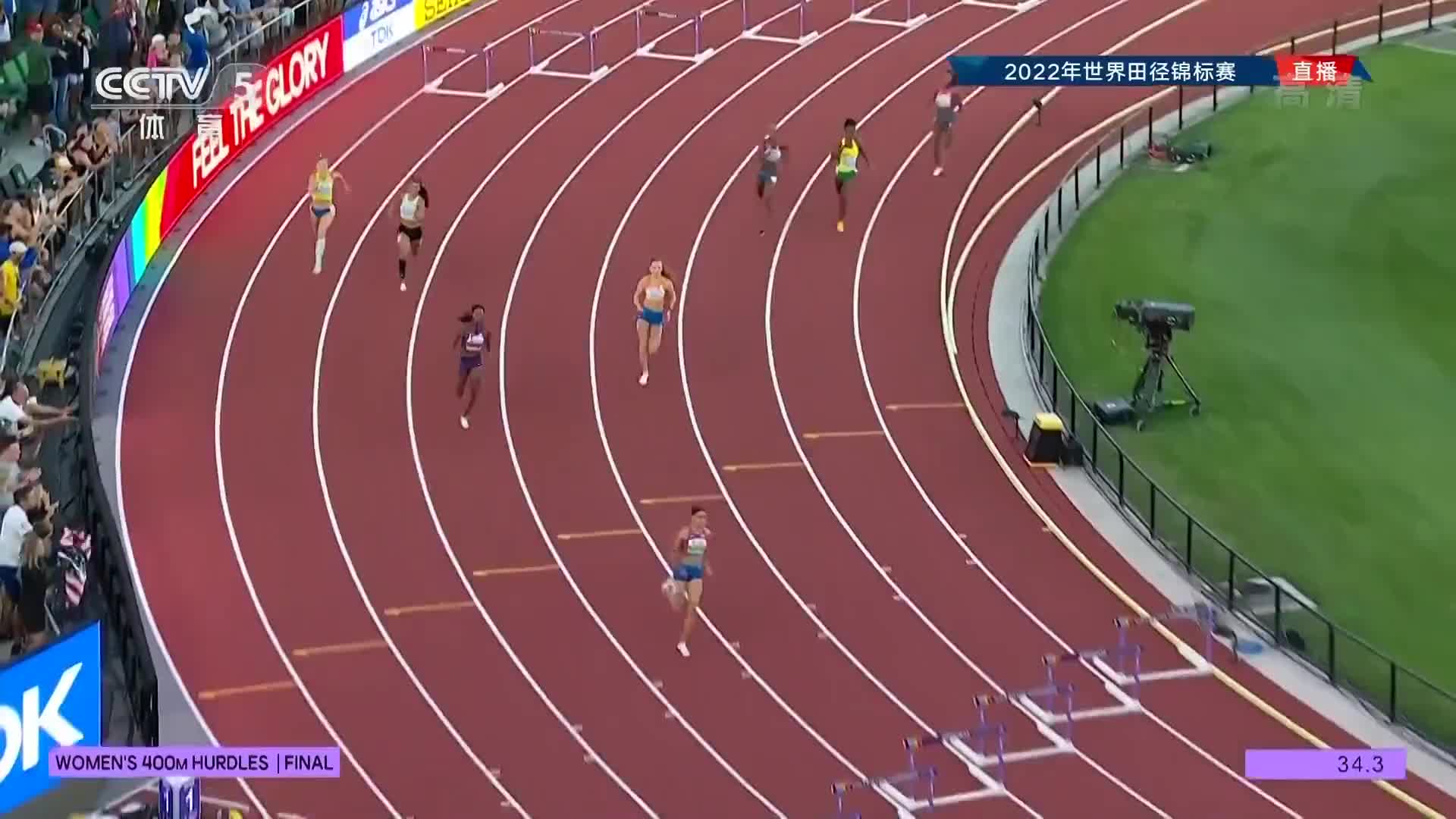 50秒68麦克劳林女子400米栏破世界纪录夺冠