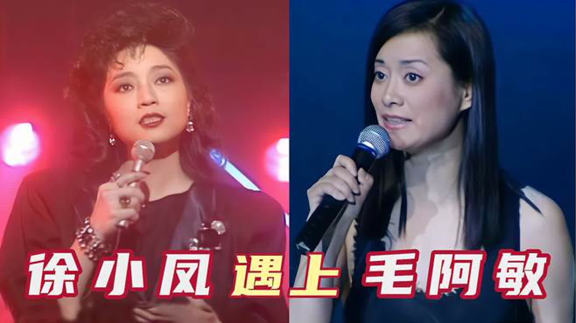 当巅峰毛阿敏遇上徐小凤，一人一首代表作，谁的唱功更胜一筹