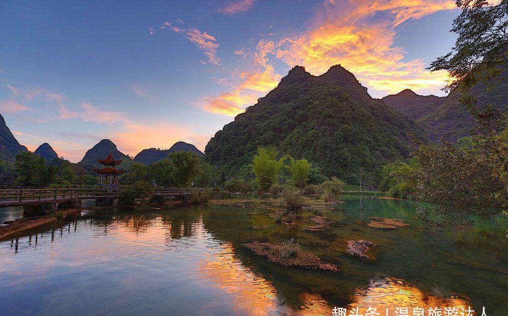 中国最美小城广西靖西,遗世独立的秀美风景,山川云雾的人间仙境