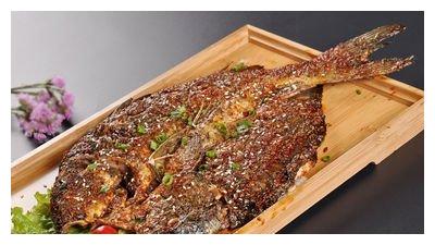 精选盐焗鳜鱼,烤鳜鱼,清蒸加吉鱼,蜜汁鲜桃等几道大厨拿手菜